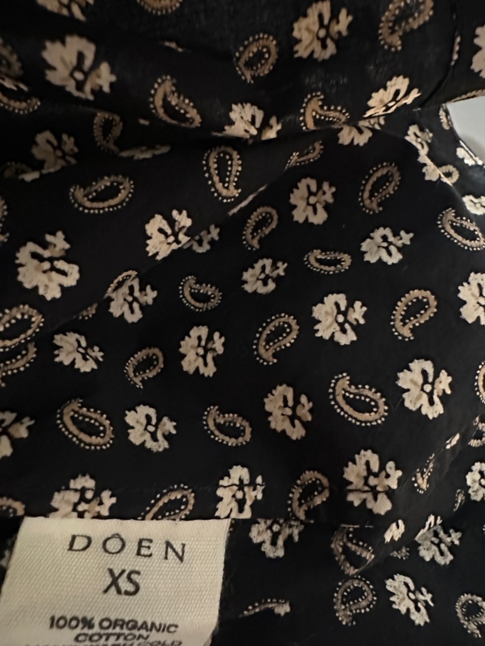 Doen Sabia Noir Countryside Paisley Dress - Picture 9 of 13
